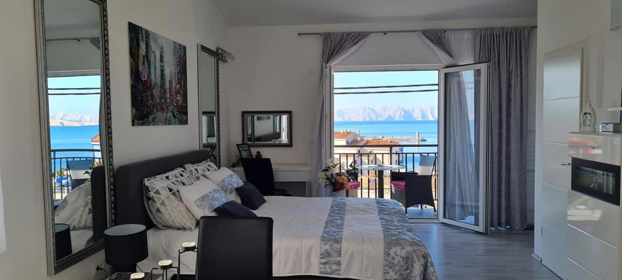 Beautyful Sea View 6 Luxury Studio Danijela 1 Senj  Bagian luar foto