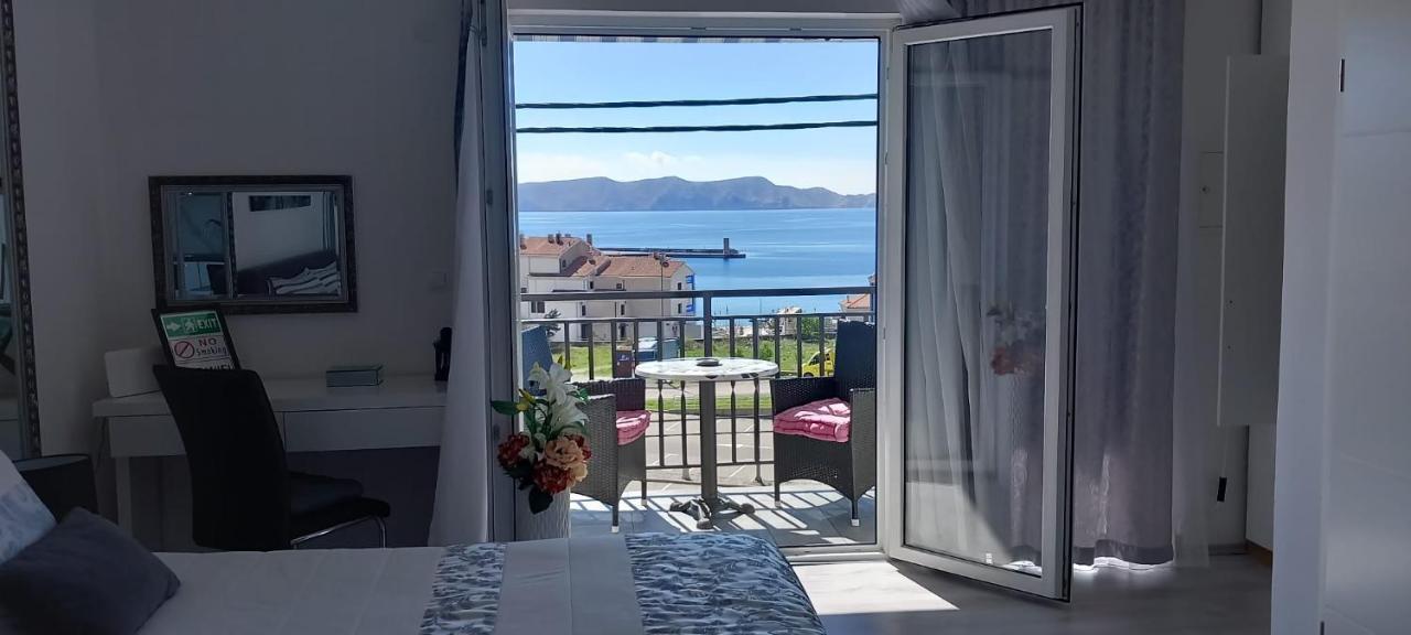 Beautyful Sea View 6 Luxury Studio Danijela 1 Senj  Bagian luar foto