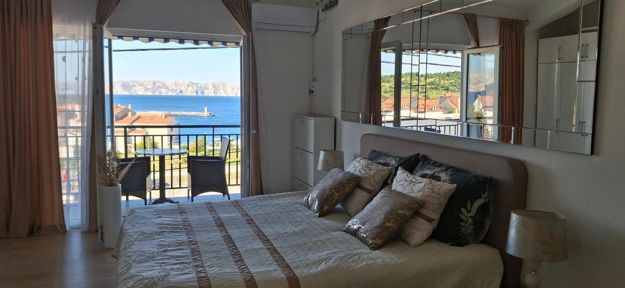 Beautyful Sea View 6 Luxury Studio Danijela 1 Senj  Bagian luar foto