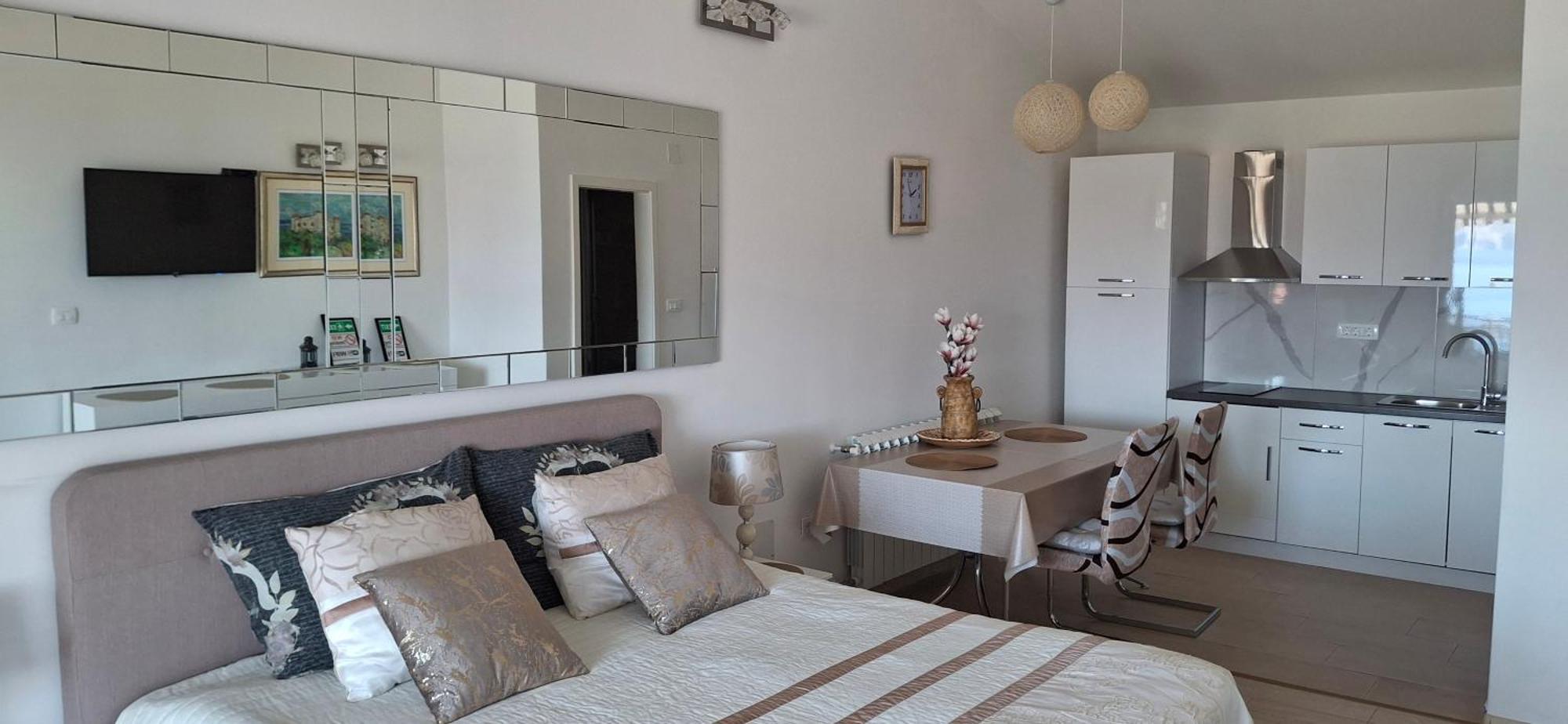 Beautyful Sea View 6 Luxury Studio Danijela 1 Senj  Bagian luar foto